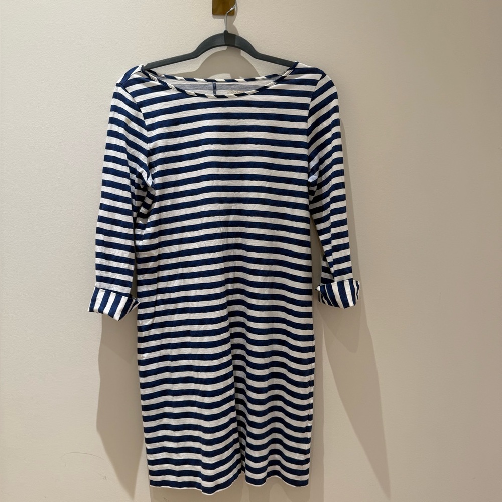 Lilly Pulitzer Navy and White Striped Dress